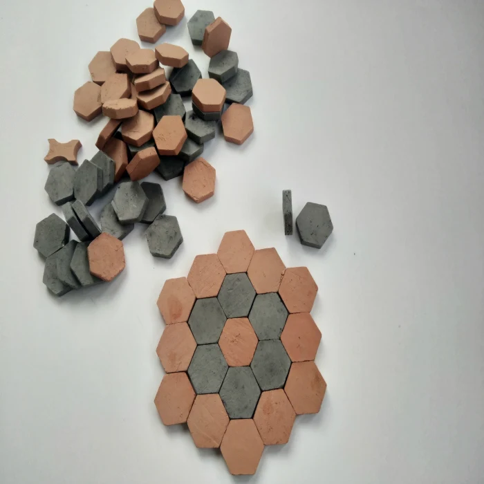 Ручной работы DIY archaize кирпичная модель песок строительство тип микро Пейзаж сцены и 1/16 xiaoqing красная кирпичная форма