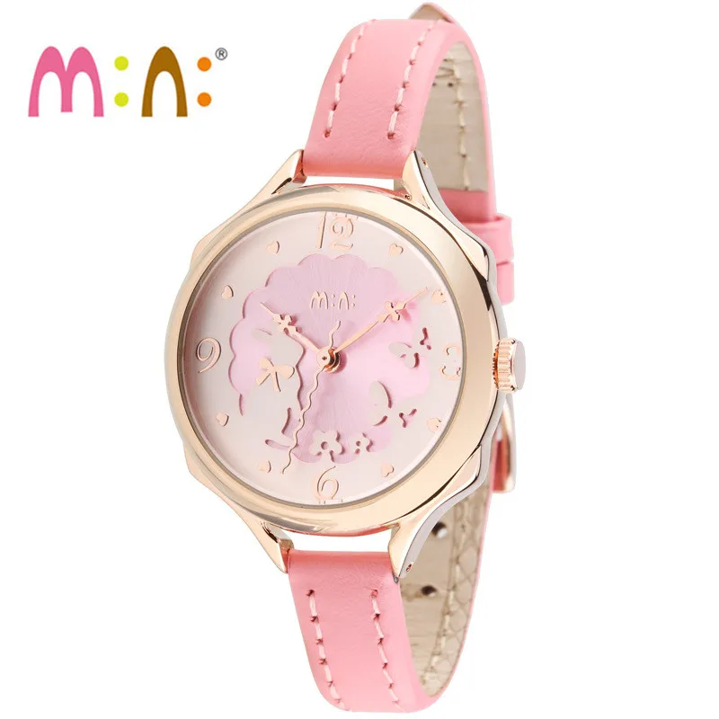 Часы женские водонепроницаемые с 3D кроличьим браслетом|montre brand|montre fashionmontre femme |