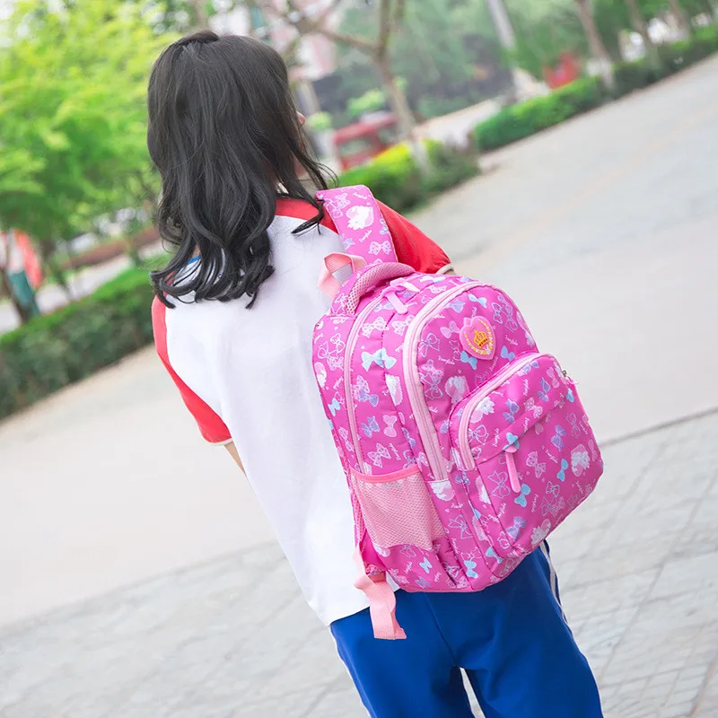 Lovely Girls School Bags Orthopedic Princess Schoolbags Children Backpack Bookbag for Grade 1-3 Mochila Infantil wholesale | Багаж и сумки
