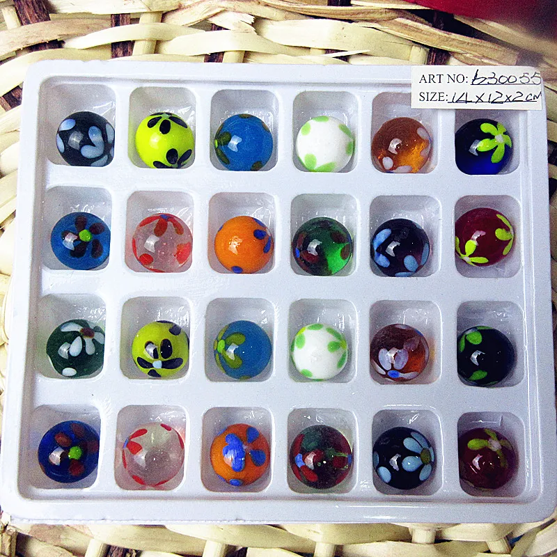 24 шт. детский садовый декоративный шар из дутого стекла | Дом и сад