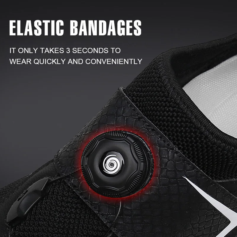 Мужская обувь для велоспорта gomрядом черная дышащая езды на велосипеде