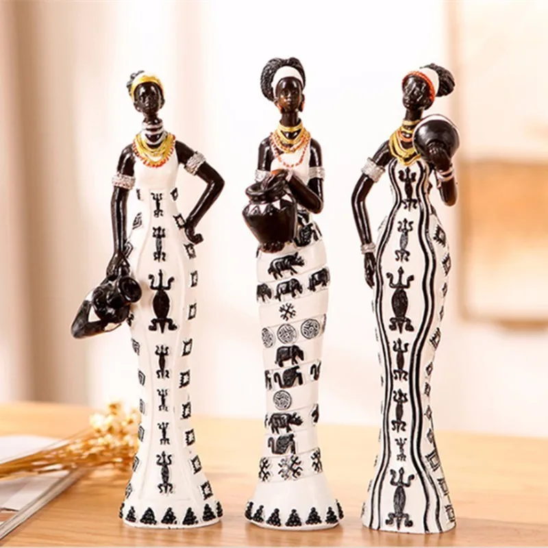 3 шт./компл. полимерные женские фигурки фигурка для девочек декор комнаты