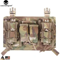 emersongear military drop leg bag leg rig with attached magazine pouch torch holder leg thigh rig holster multicam em9337