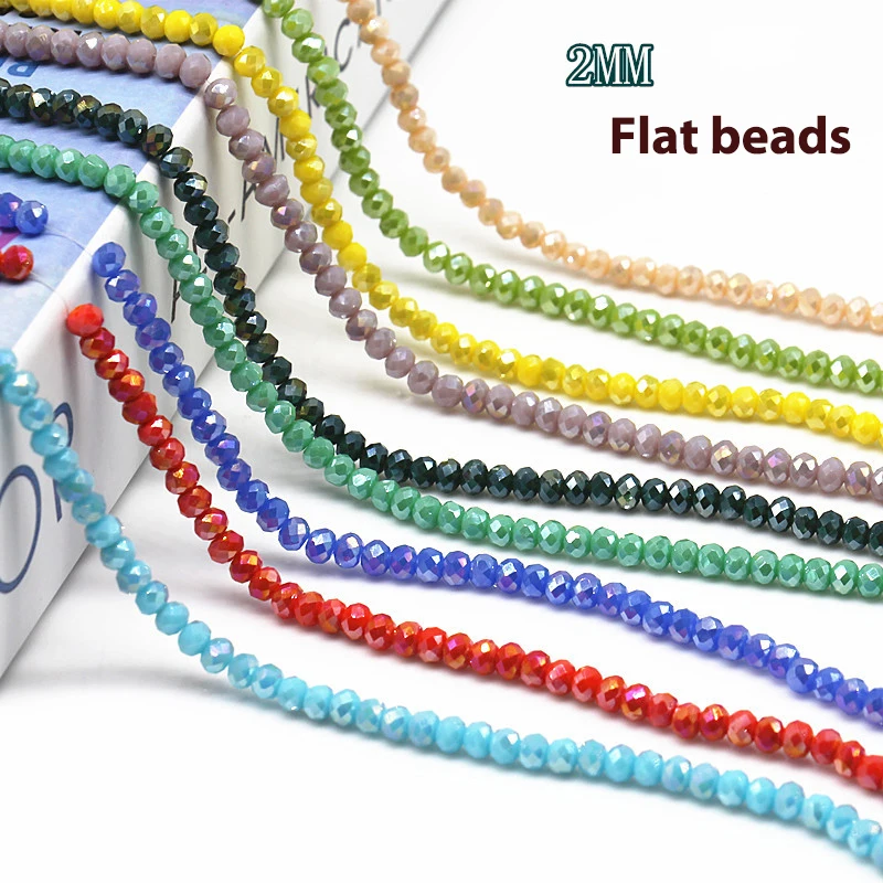 Crystal Beads 2/3/4/6/8mm Czech Glass Crystal/Wheel for diy Jewelry Making small seed beads beading jewelry girl | Украшения и