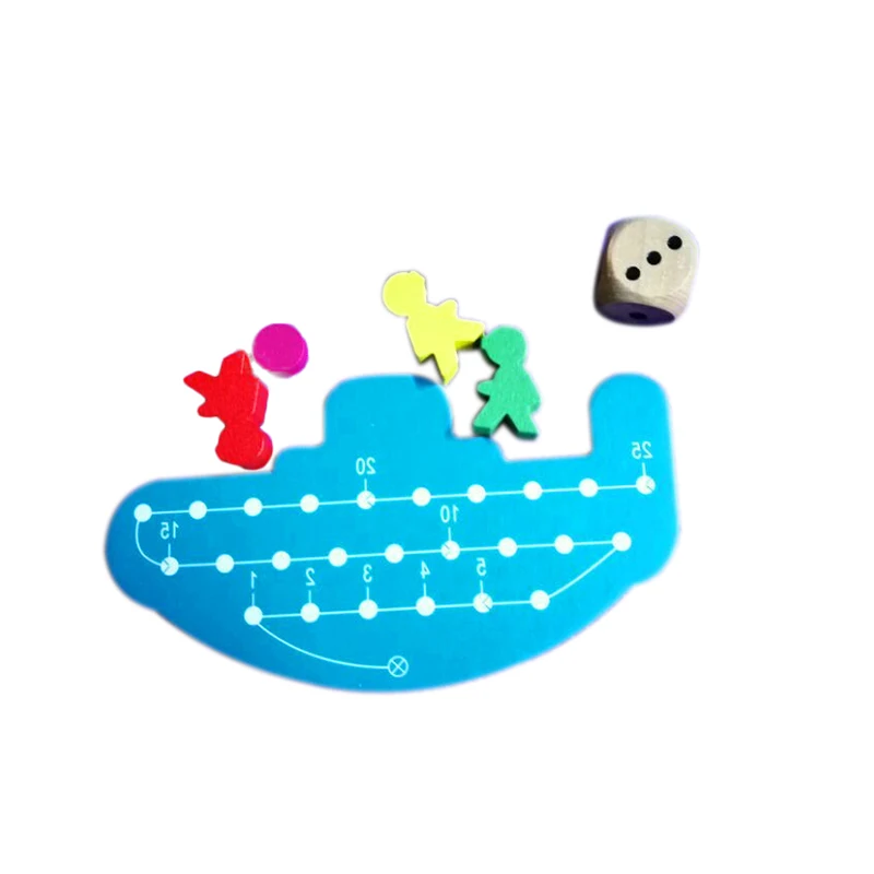 Deep Sea Adventure настольная игра 2-6 игроков Семейные/вечерние лучший подарок для детей смешная английская игра