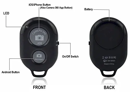 Телефон телефото зум объектив 12x Bluetooth пульт дистанционного спуска затвора чехол