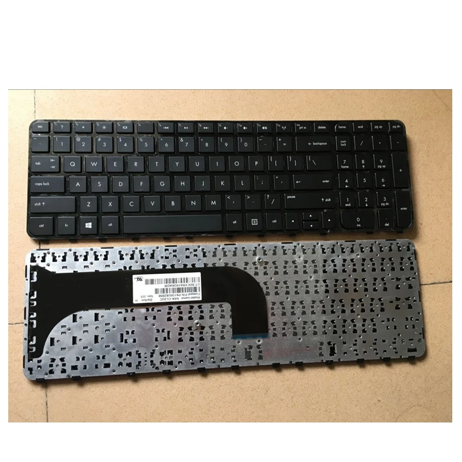 English New FOR HP ENVY m6 m6-1000 m6-1100 m6-1200 PK130R12B01 US laptop keyboard black frame 690274-B31 696914-B31 | Компьютеры и