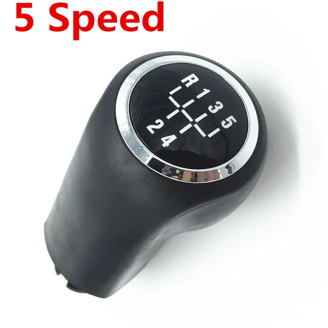 Gear Knob 5 Speed 5/6 скорость шестерни рукоятка рычага переключения передач Ручка Гетры Загрузки Крышка для OPEL ASTRA III H 1,6 VAUXHALL 2004 2005 2006 2007 2008 2009 2010 - Название цвета: Gear Knob 5 Speed