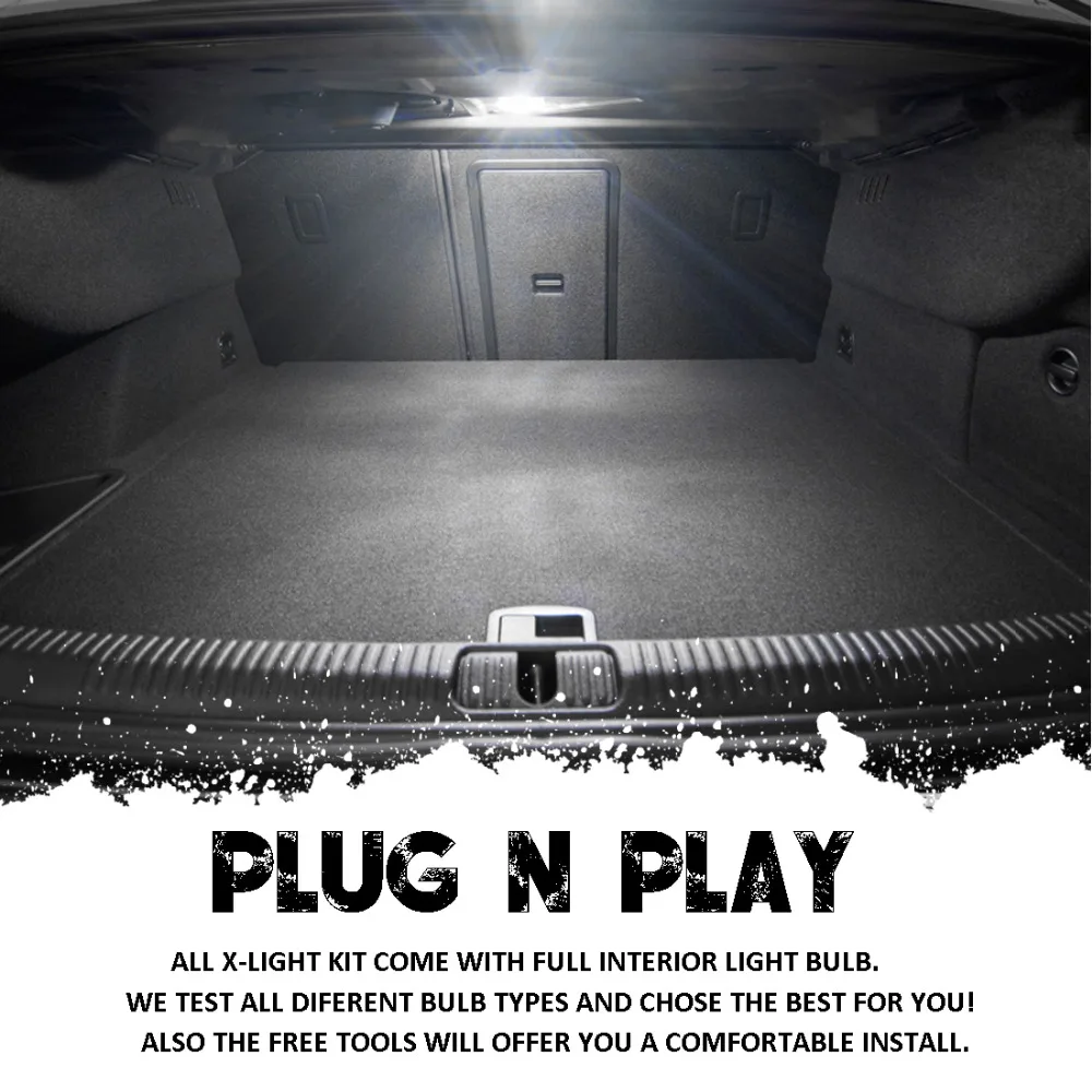 25 шт. набор белых светодиодных ламп для внутреннего освещения Audi A4 B6 2002-2005 |