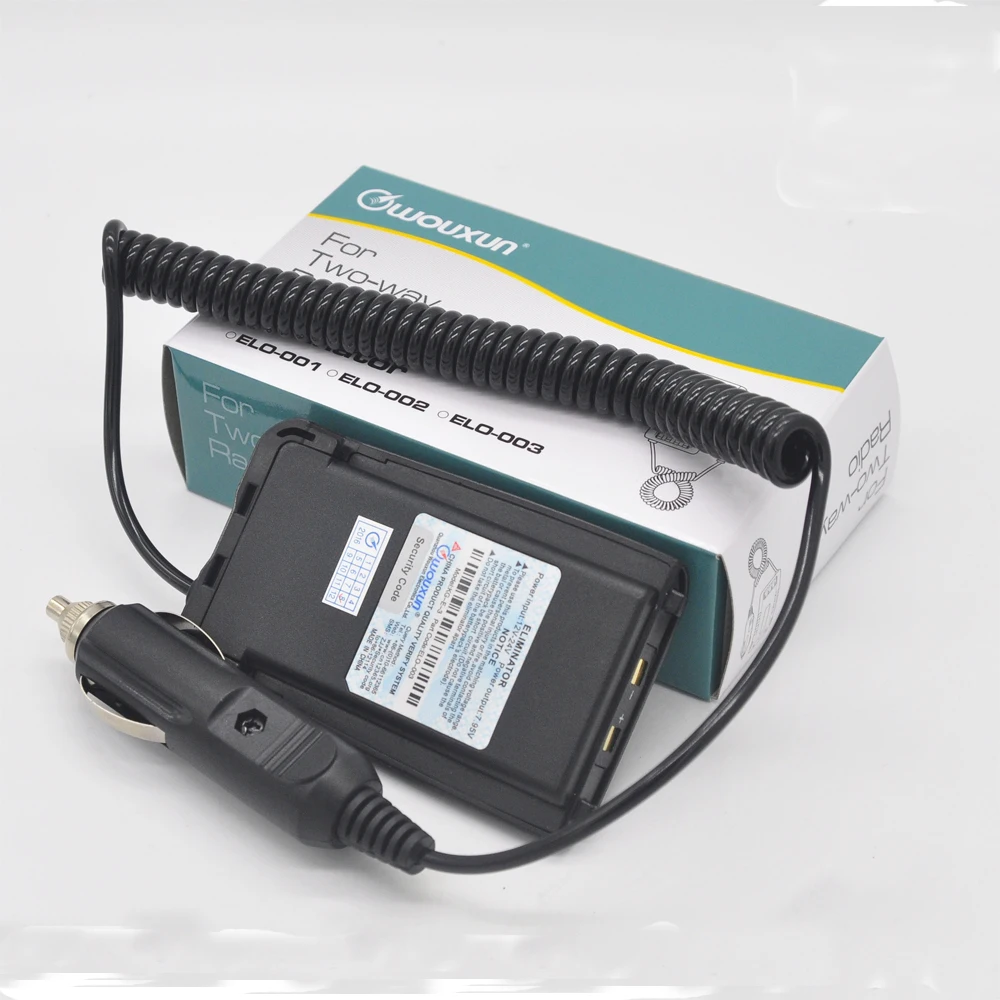Original Wouxun Car Battery Eliminator for Wouxun  KG-UV8D Portable Two-way radio Car Charger Battery Eliminator Charger