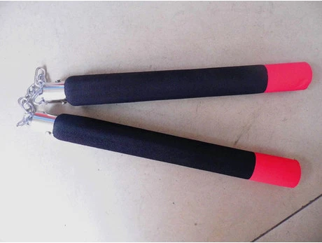 Брюс Ли конгфу пена проложенный Nunchaku Nunchakus w/металл Вертлюг и цепь кунг фу Nunchucks SPT