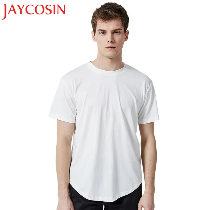 JAYCOSIN 2018 новый модный мужской летний Повседневный однотонный пуловер с полосатым