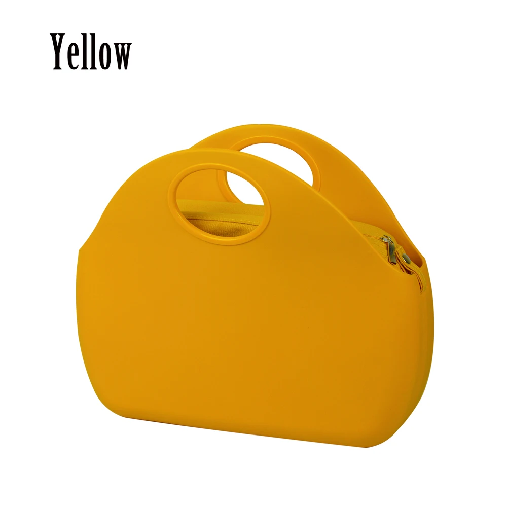 yellow Новинка, Сумка с О-образным вырезом, Сумка с водонепроницаемым внутренним карманом для женщин, модная сумка с о-луной, Классическая - Цвет: yellow