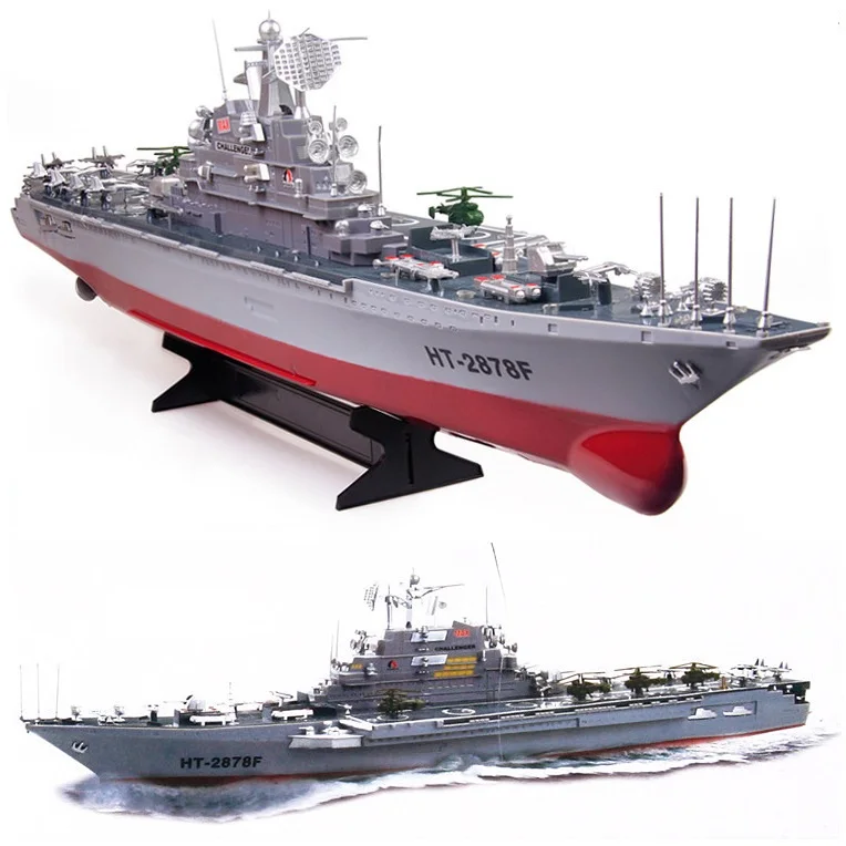 Пульт дистанционного управления лодки 2878a 1:275 rc модель авианосец высокая