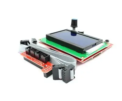 RAMPS 1 4 LCD 12864 3D принтер умный контроллер панель управления синий экран |