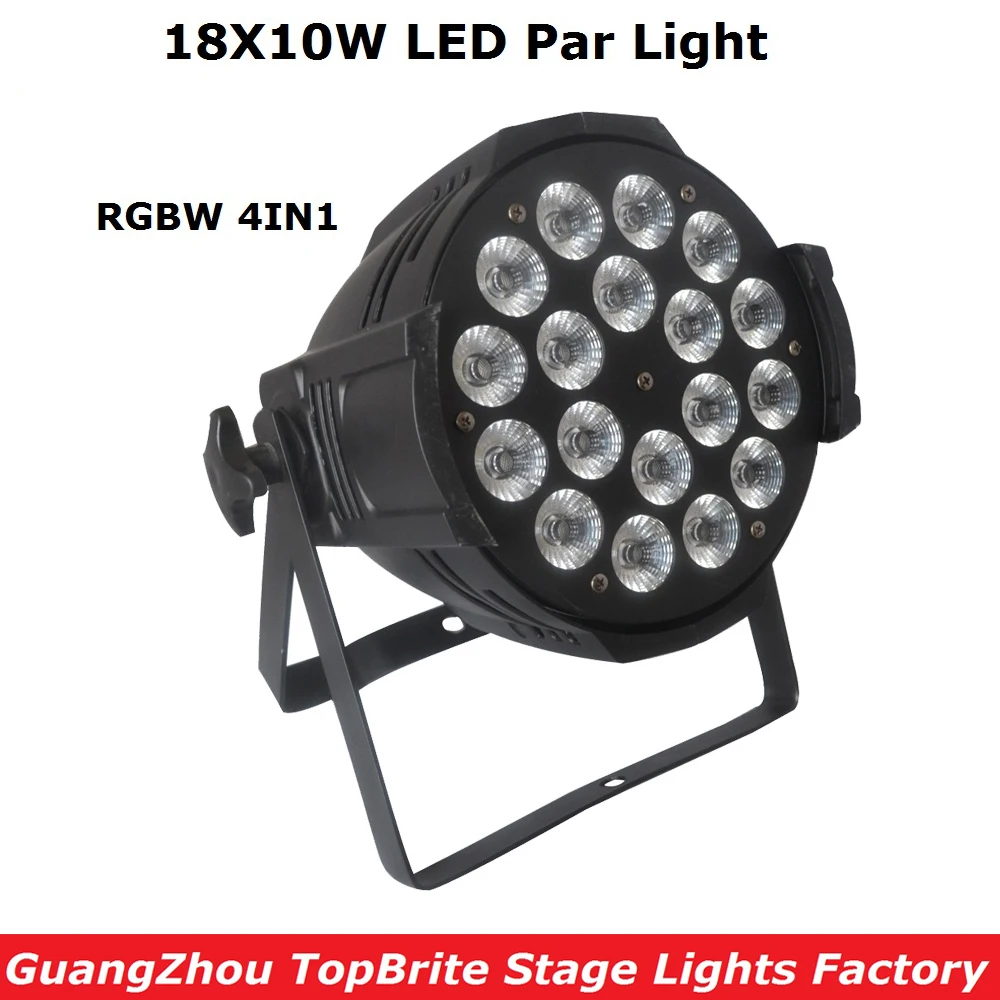 Сценические светодиодные лампы 4 в 1 18x10 Вт RGBW 8 каналов DMX512 дискотечные Лазерные