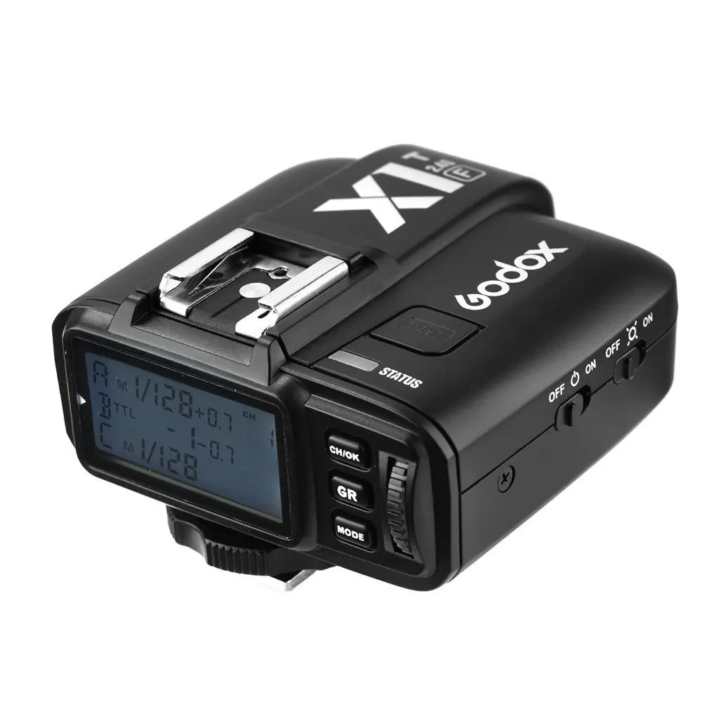 

Godox X1T-F TTL HSS 1/8000s 2.4G Wireless X System Flash Trigger Transmitter for Fujifilm Fuji DSLR Camera for TT685F TT350F