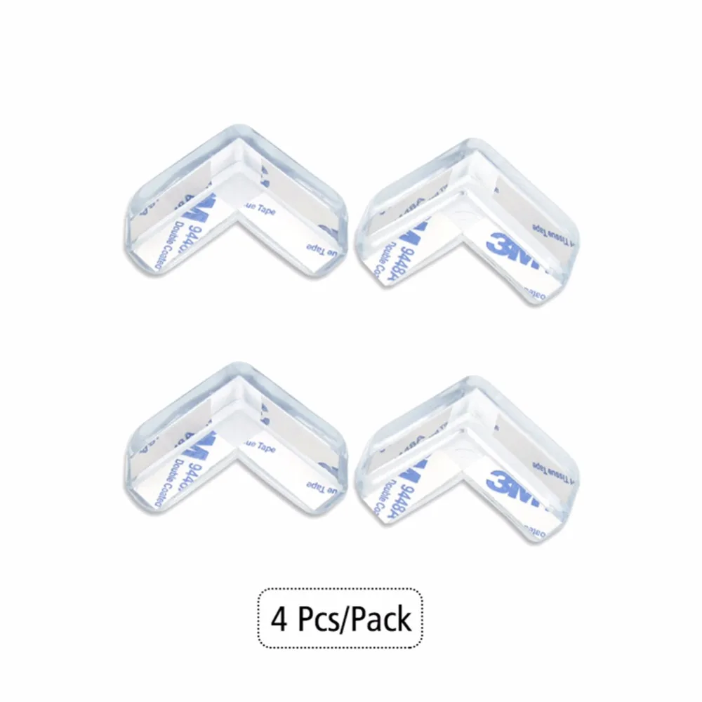 4 шт. защитные углы для безопасности детей из мягкого ПВХ|Бамперы углов| |