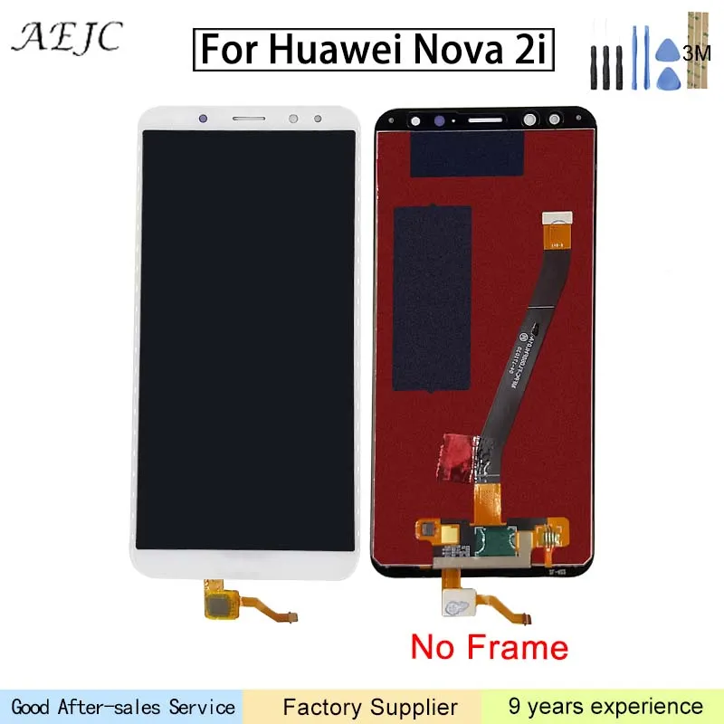 Для Huawei Mate 10 lite/maimang 6/Nova 2i/honor 9i ЖК дисплей кодирующий преобразователь сенсорного