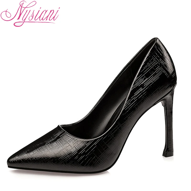 2017 Sexy Pointed Toe Fashion High Heels Evening Shoes Women Brand Designer Nightclubs Party Dress Thin Pumps Shoe Nysiani | Обувь