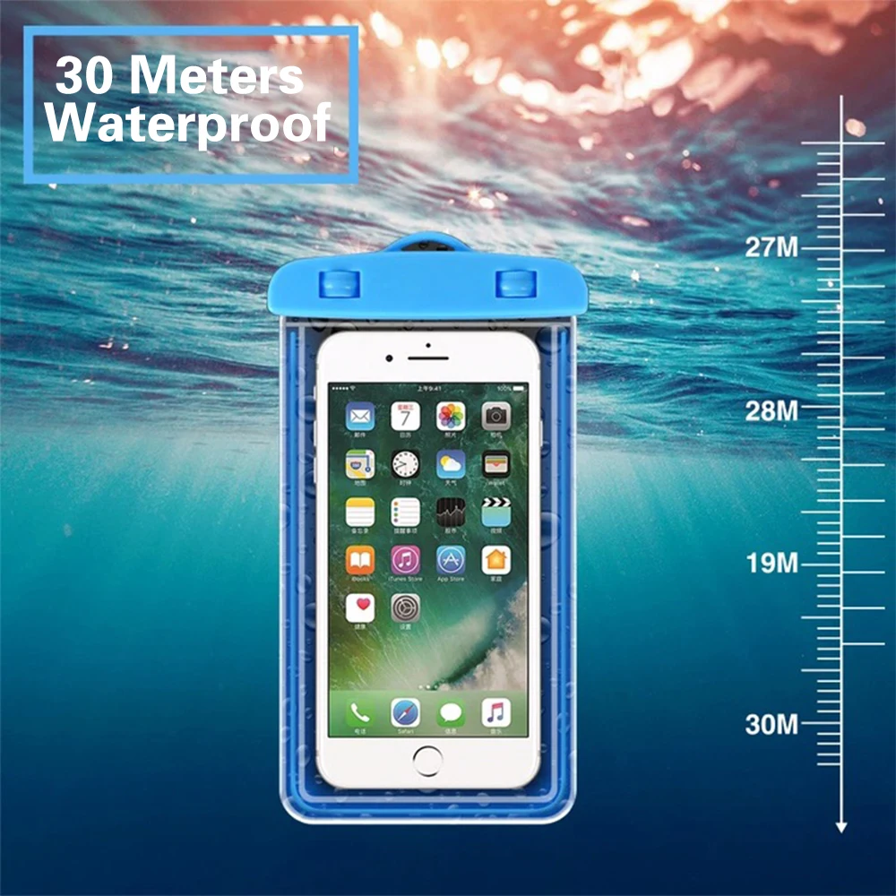 FLOVEME Водонепроницаемый чехол для телефона iPhone 7 8 Plus XR X Плавание сумка samsung S10 huawei P20
