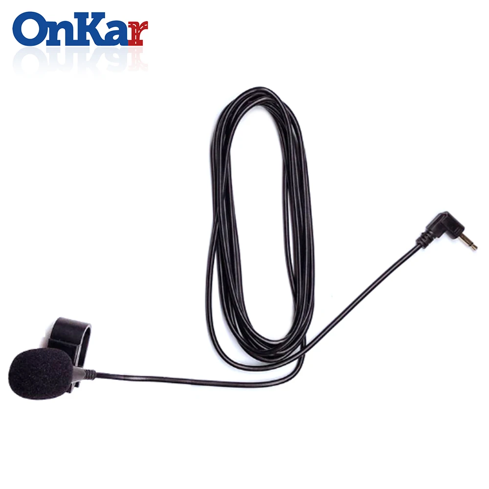 ONKAR Professional 3,5 мм микрофон Автомобильный авто радио стерео мини разъем внешний микрофон для автомобиля DVD gps Мультимедиа Navi 3M