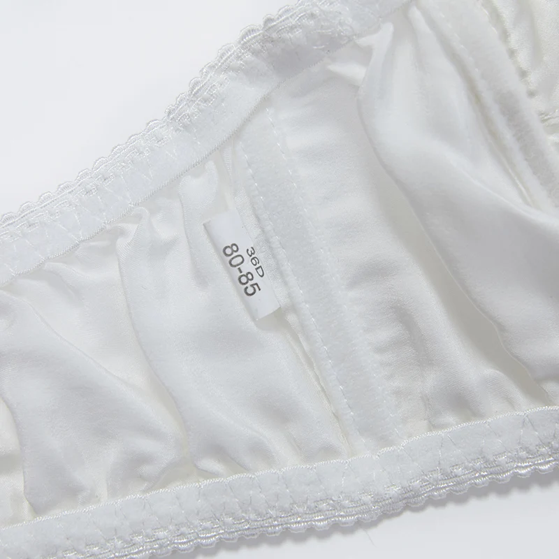 Бюстгальтер из 100% натурального шелка двухсторонний бюстгальтер большого