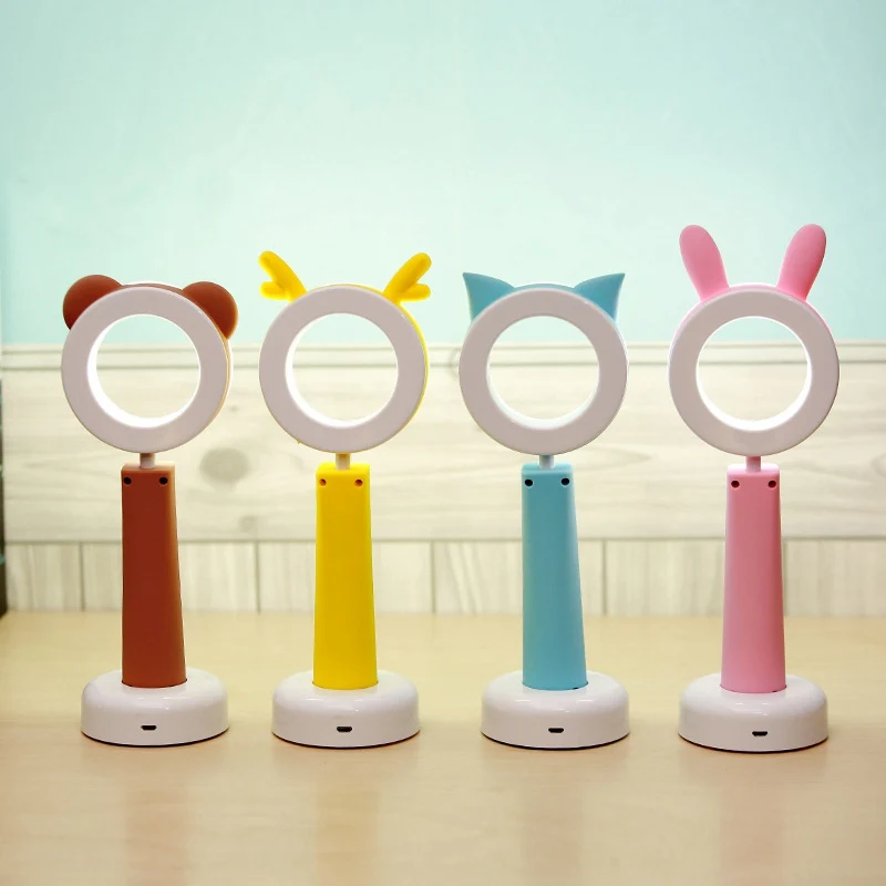 Светодиодная настольная лампа для домашних животных с USB-зарядкой и защитой глаз