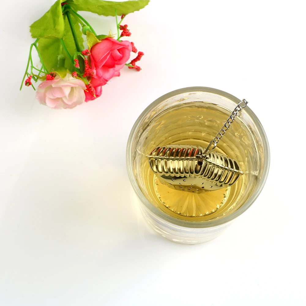 Металлический чайный пакетик NICEYARD арахис/Птица/чайный горшок/ракушка ситечко