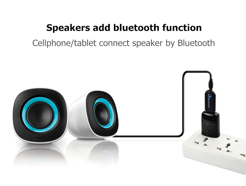 Беспроводной Bluetooth 4,0 адаптер USB Bluetooth аудио ключ Музыкальный звуковой приемник для компьютера ПК ноутбука автомобиля функция Hands free