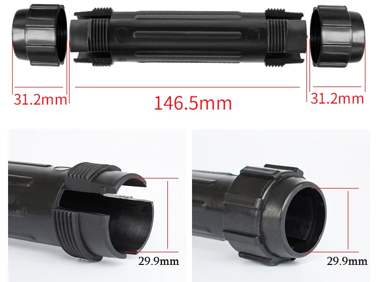 Пластмассовые детали для соединения весла из сплава | Спорт и развлечения