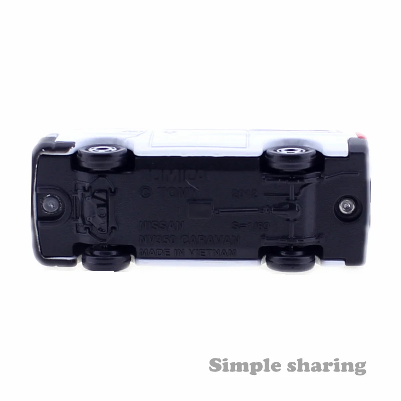 

Tomica NO. 105 Nissan NV350 Caravan White Van 1:69 Takara Tomy Diecast Metal Car In Toy Vehicle Model