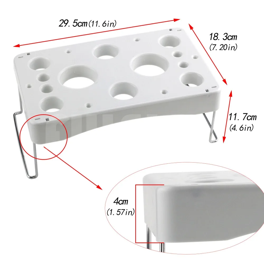 Пластиковая подставка для торта держатель кондитерского мешка льда насадки