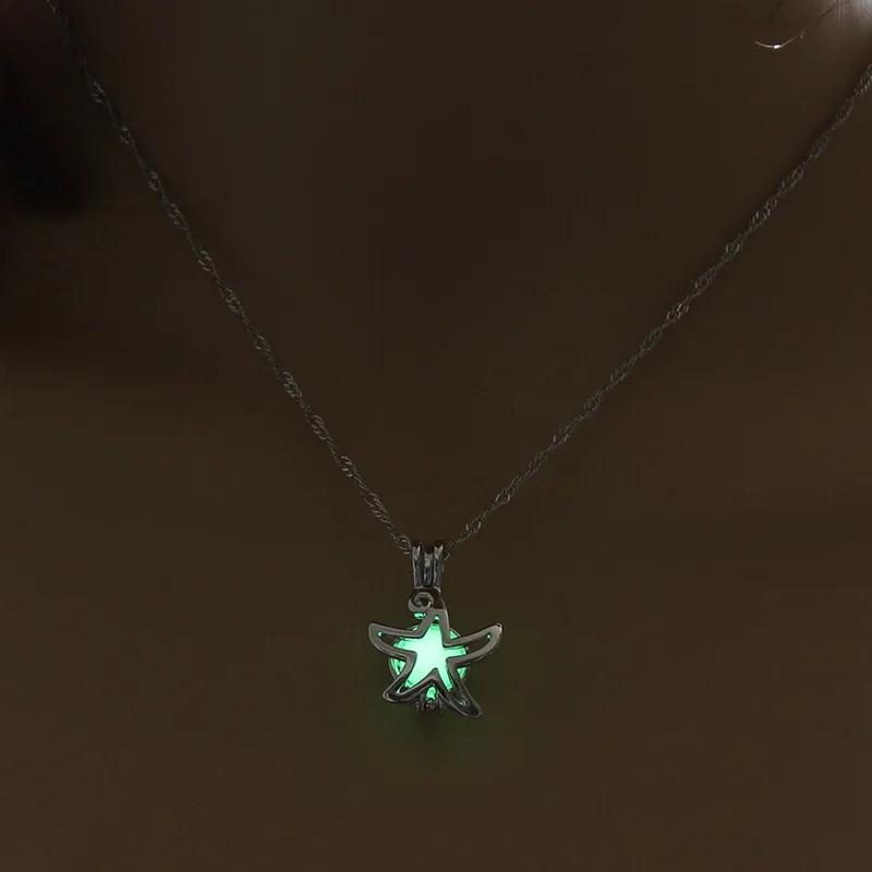 Жемчужное ожерелье с морской Звездой Кулон диффузор для эфирных масел медальон