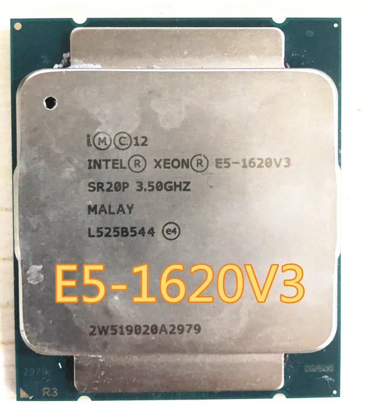 Intel Xeon E5 E5-1620V3 v3 1620 ГГц 4-ядерный 10 МБ 3 50 DDR4 E5-1620 МГц 2133 TPD FCLGA2011-3 Вт 1620V3 - купить по
