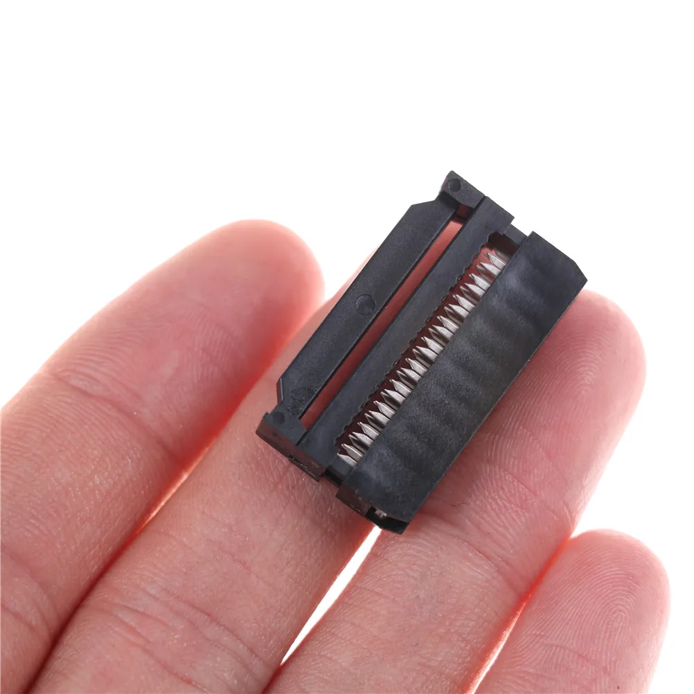 10PCS/set New 20 Pin Female Header FC-20 2.54 Mm Pitch Socket Skillful Manufacture IDC Connectors | Обустройство дома