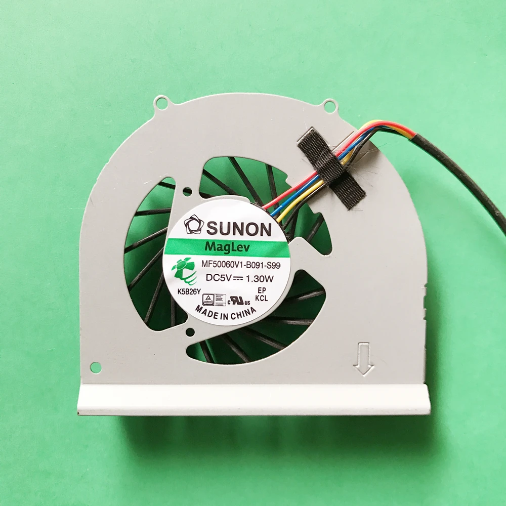 Новый охлаждающий вентилятор для ноутбука ноутбук подходит ПК SUNON MF50060V1-B091-S99 dc5V 1