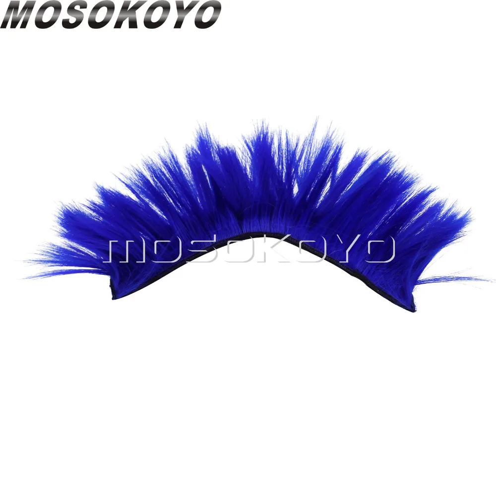 Mohawk мотоциклетный панк-шлем с длинными волосами и наклейкой | Автомобили