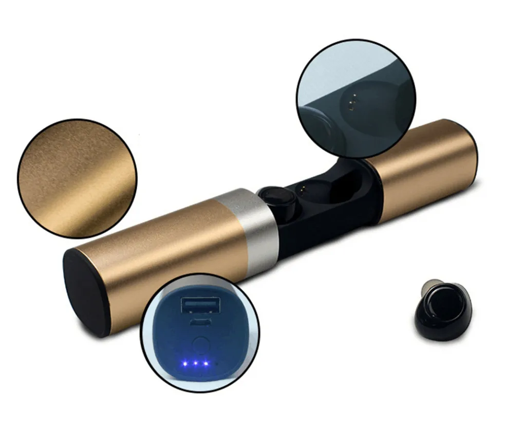 AZN новейшая беспроводная водонепроницаемая Bluetooth гарнитура S2 Mini TWS с магнитной