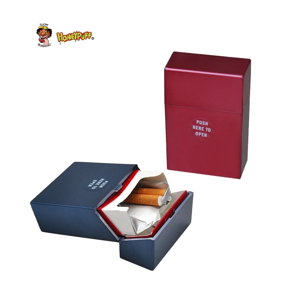 HONEYPUFF пластиковый чехол для сигарет 87 мм * 55 22 обычных Прочный табачных
