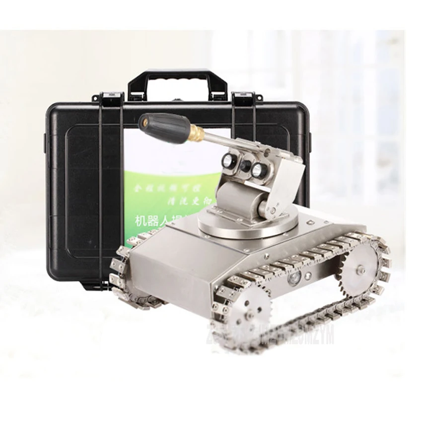 E200 Large Lampblack Machine Cleaning Device Remote Control Rotating Robot Cleaner Hotel/Restaurant Kitchen Clean Tool 60-200W | Бытовая