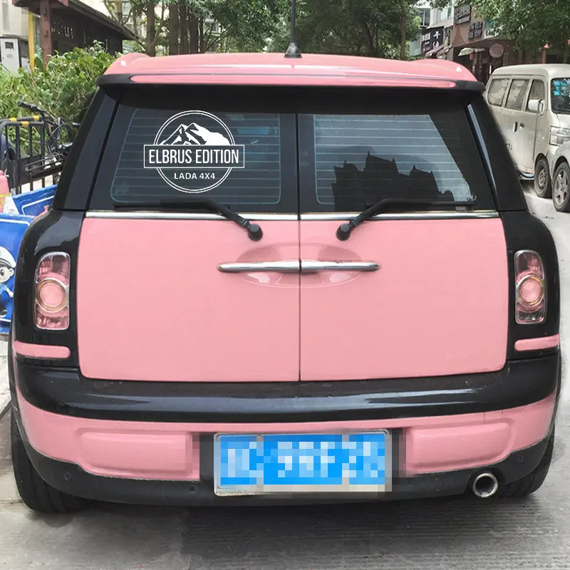 18 5*15 см забавные автомобильные наклейки elbrus edition Лада Нива 4x4 Автомобильный