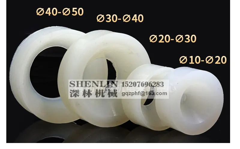 SHENLIN cap ping головка инструмента cap ping, завинчивающийся патрон, крышка для бутылки, силиконовая крышка ping head, 20-30 мм, анти-износ, белый