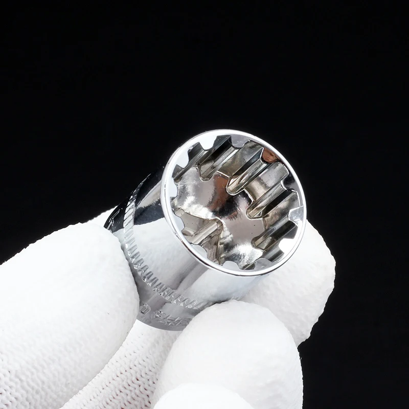 1/4 &quotдиск 12 точек PT метрическое зеркало размер гнезда 4 мм 5 6 7 8 9 10 11 13 14
