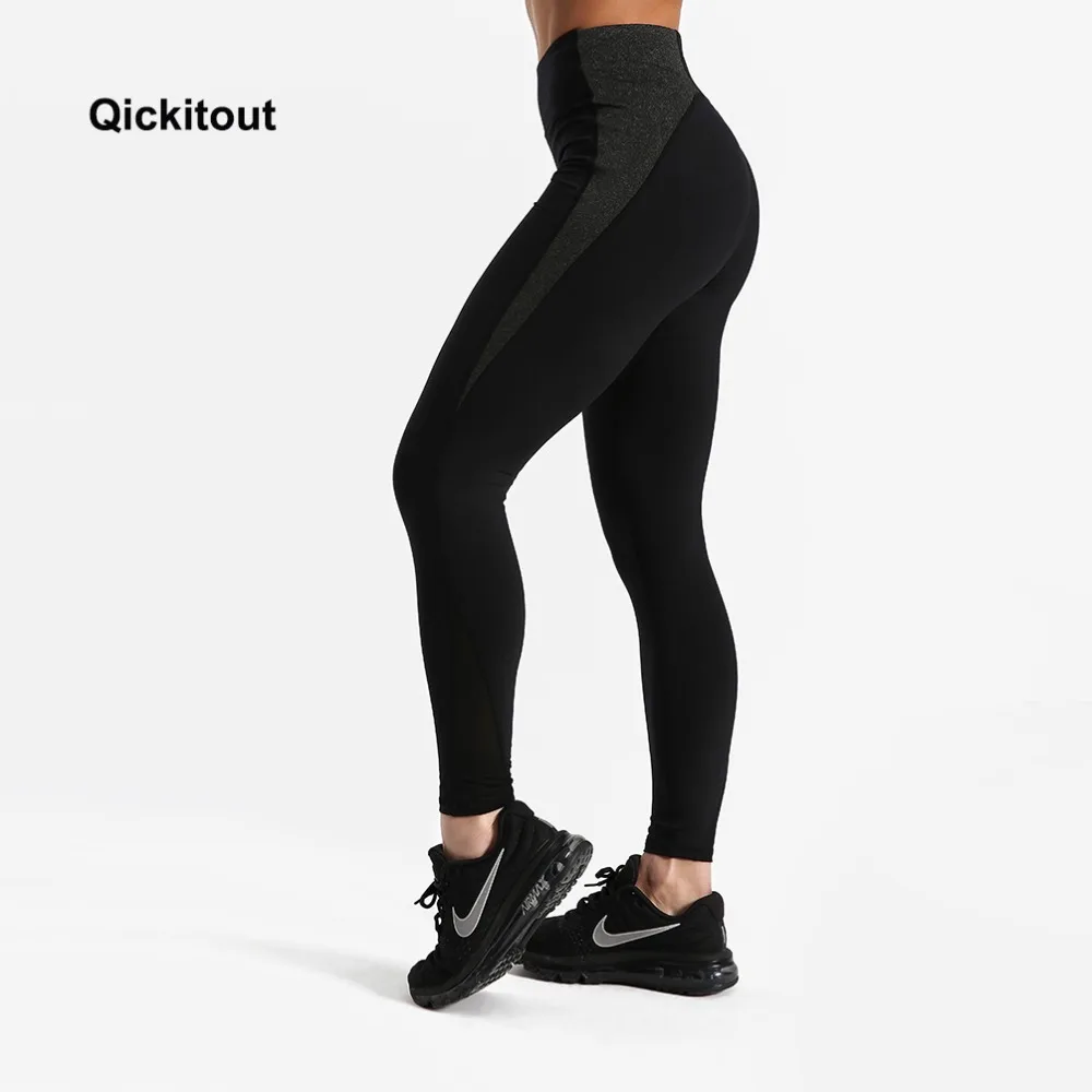 

2018 Summer Patchwork Leggings Women Summer Pants High Waist Leggings Fitness Exercise Long Pants Sexy Leggings