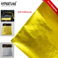free shipping self adhesive reflect a gold heat wrap barrier high quality 39in x 47in piece for vw passat audi a4 b6 w ht card