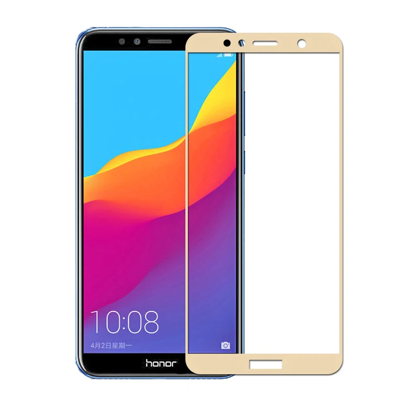 Защитный чехол 9H из закаленного стекла для Huawei Honor 7A Pro AL00 AL20 7C 5 45 дюйма Y6 2018 7