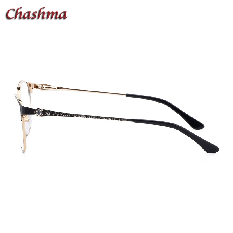 Женские овальные очки Chashma оправа из сплава оптическая для глаз|Женские кадры| |