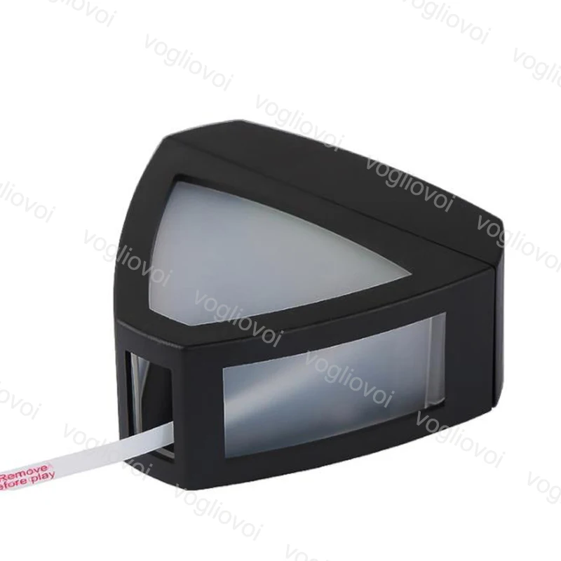 Vogliovoi Солнечный садовый светильник s настенный треугольный 2Led теплый белый для