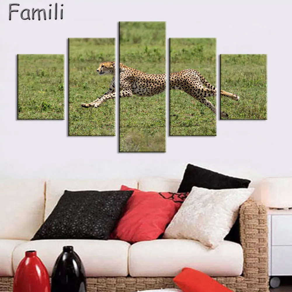 5 шт. настенный тканевый постер в виде животных|wall pictures|canvas paintingfabric posters |